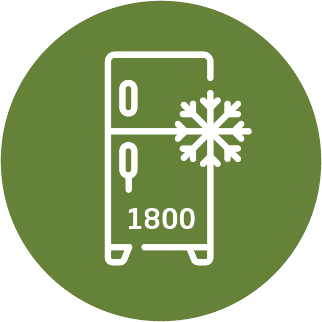 ثلاجة دانسات كبيرة \1800